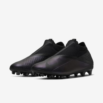 Nike Phantom Vision 2 Pro Dynamic Fit AG-PRO - Férfi Focicipő - Fekete/Fekete